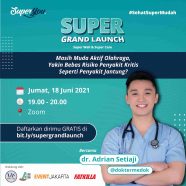 Poster Webinar Kesehatan SuperGrandLaunch