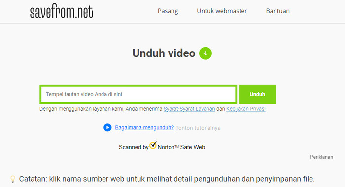 download youtube SaveFrom