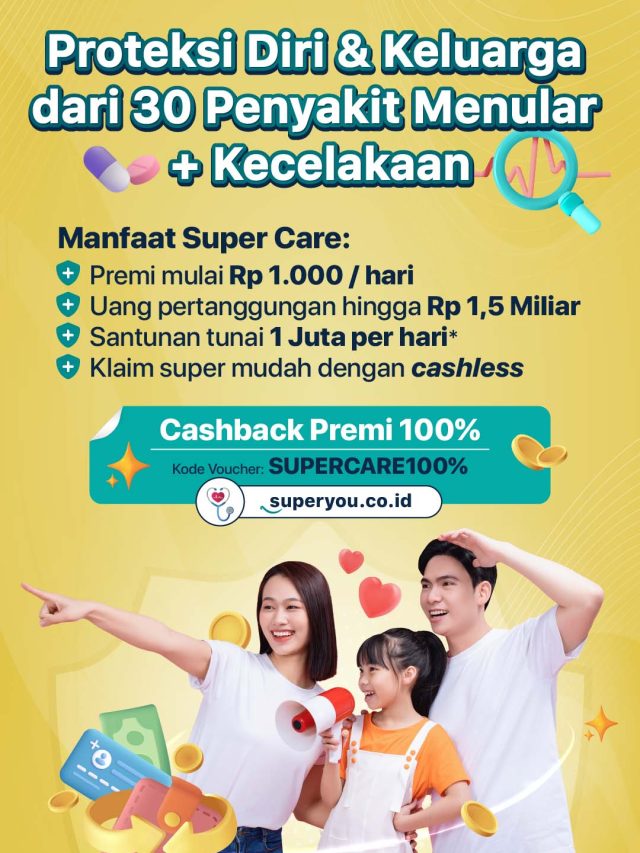 Cashback premi 100% Super Care